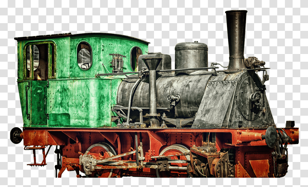 Railwayold Pictures Free Photos Free Images Royalty Locomotive, Train, Vehicle, Transportation, Train Track Transparent Png