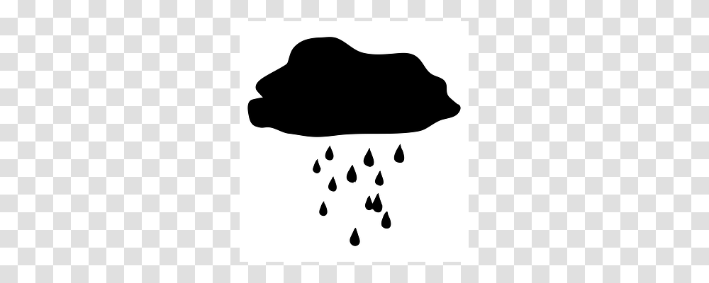 Rain Stencil, Silhouette Transparent Png