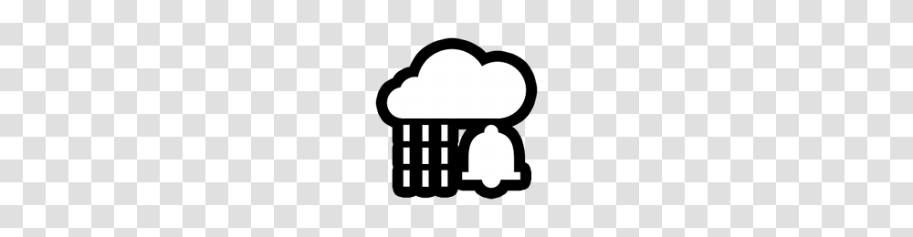 Rain Alarm, Stencil, Silhouette Transparent Png