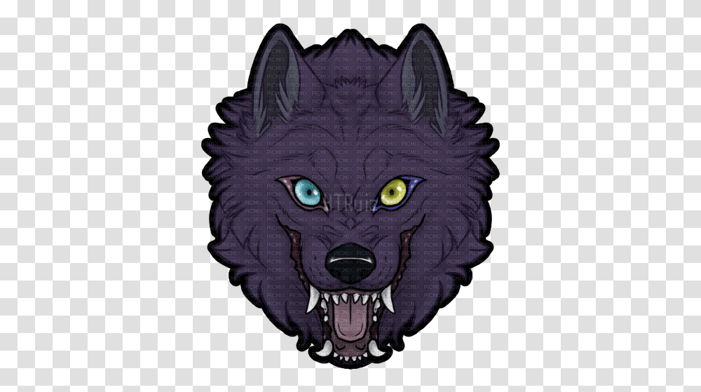 Rain Anime Animation Wolf Wolves Wolfs Scary, Animal, Mammal, Pet, Black Cat Transparent Png