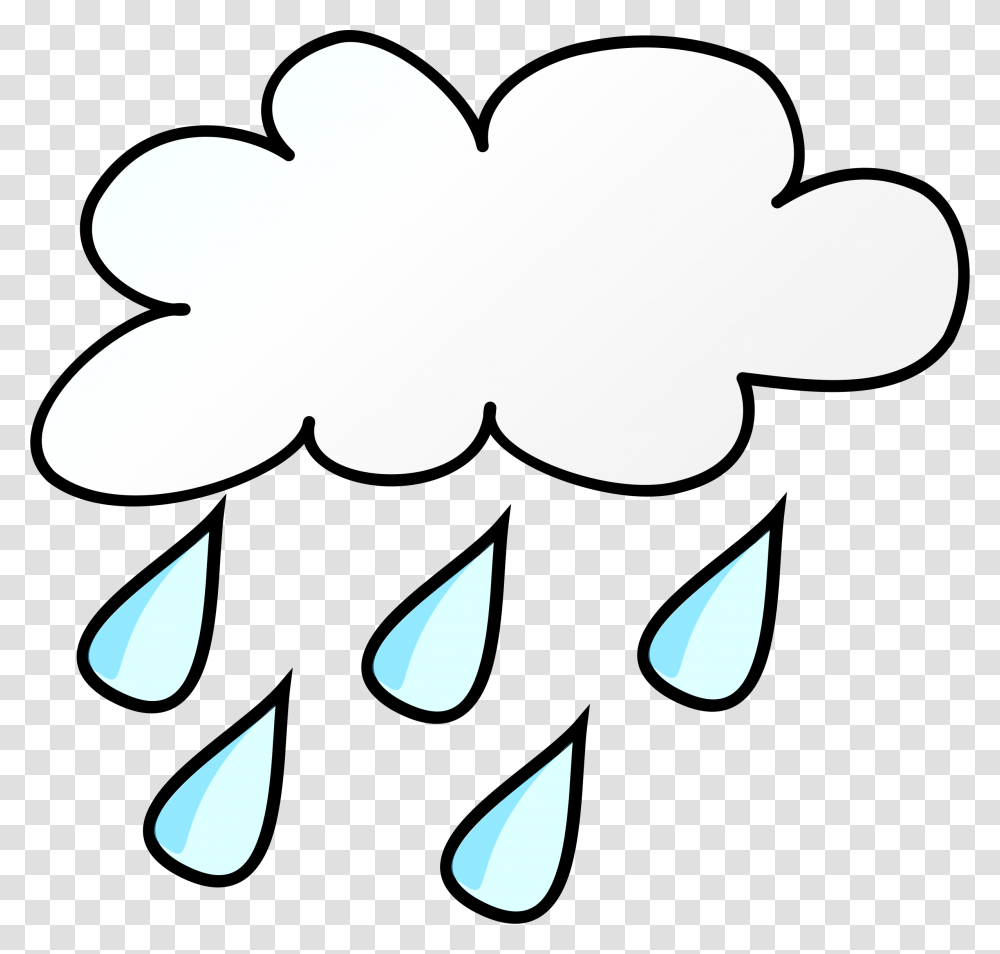 Rain Clip Art, Stencil Transparent Png