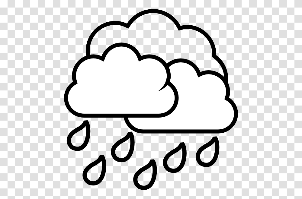 Rain Clouds Clipart, Stencil, Hand, Scissors Transparent Png