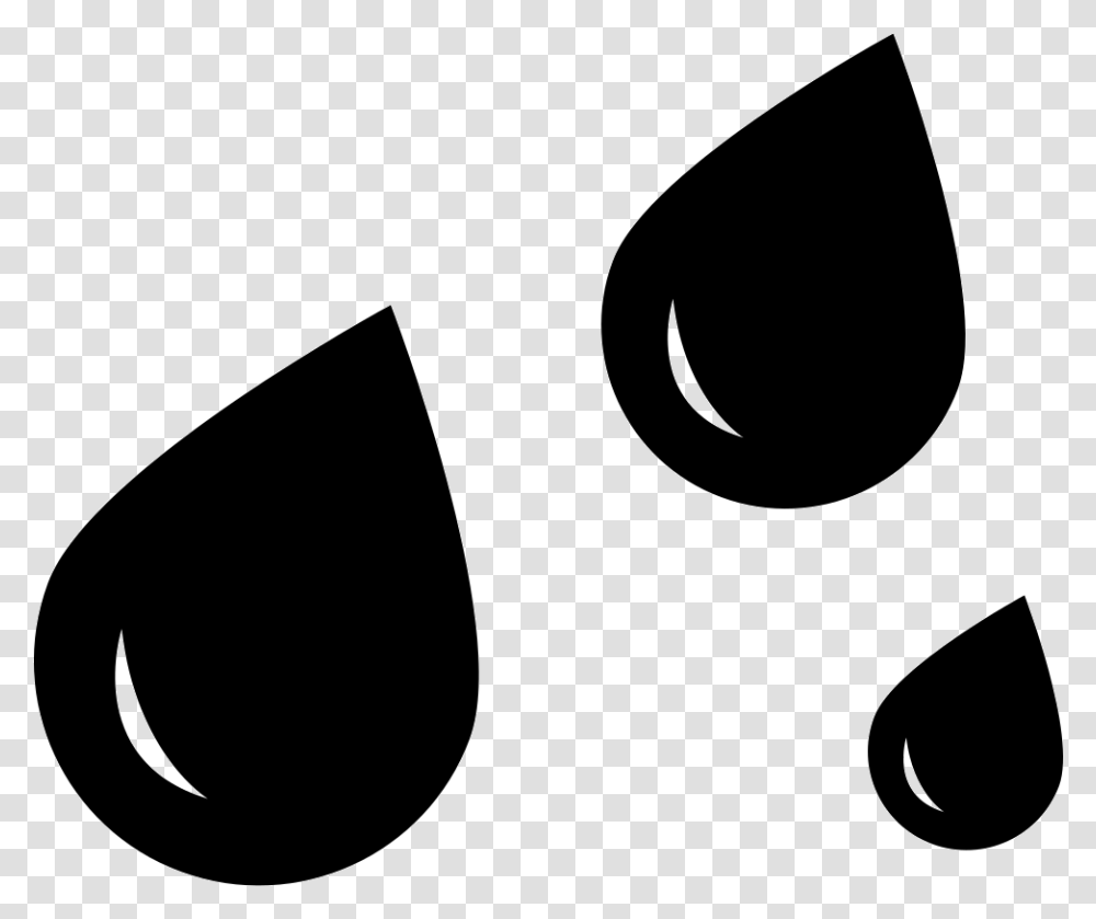 Rain Drops Rain Drops Icon, Stencil, Logo Transparent Png
