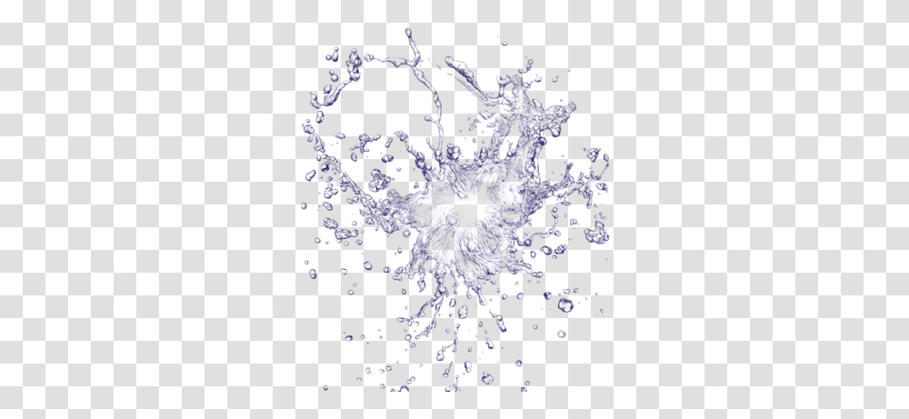 Rain Effect Water Water Droplets Spray, Snowflake, Outdoors, Crystal, Christmas Tree Transparent Png