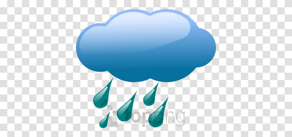 Rain Free Cloud Clipart Image With Look A Bit Under The Weather, Balloon, Teeth, Mouth, Animal Transparent Png