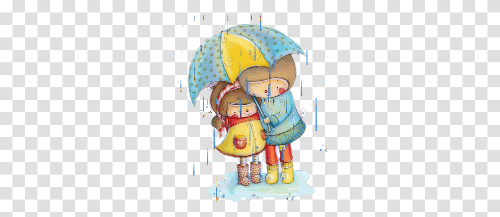 Rain Gif Animated Gif Rainy Day, Toy, Doll, Figurine, Art Transparent Png