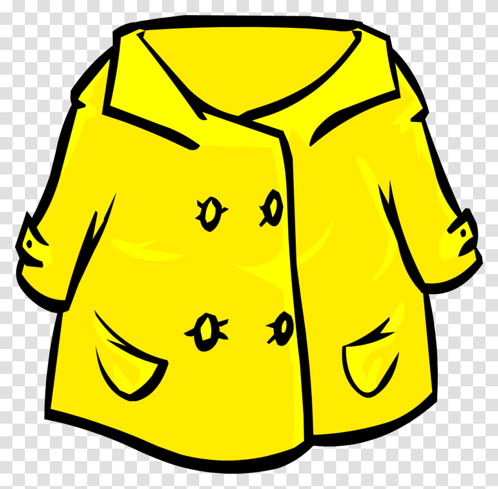 Rain Jacket Clip Art, Apparel, Coat, Raincoat Transparent Png