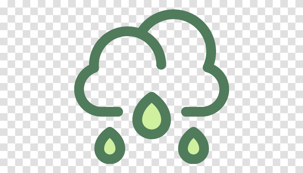 Rain Raining Icon Clip Art, Text, Green, Symbol, Photography Transparent Png