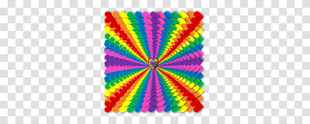 Rainbow Rug, Light, Pattern, Fractal Transparent Png
