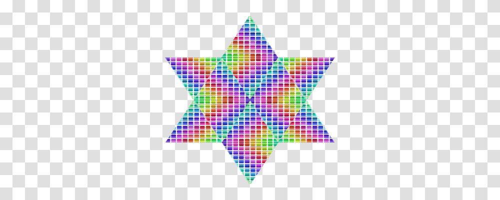 Rainbow Symbol, Star Symbol, Lighting, Pattern Transparent Png