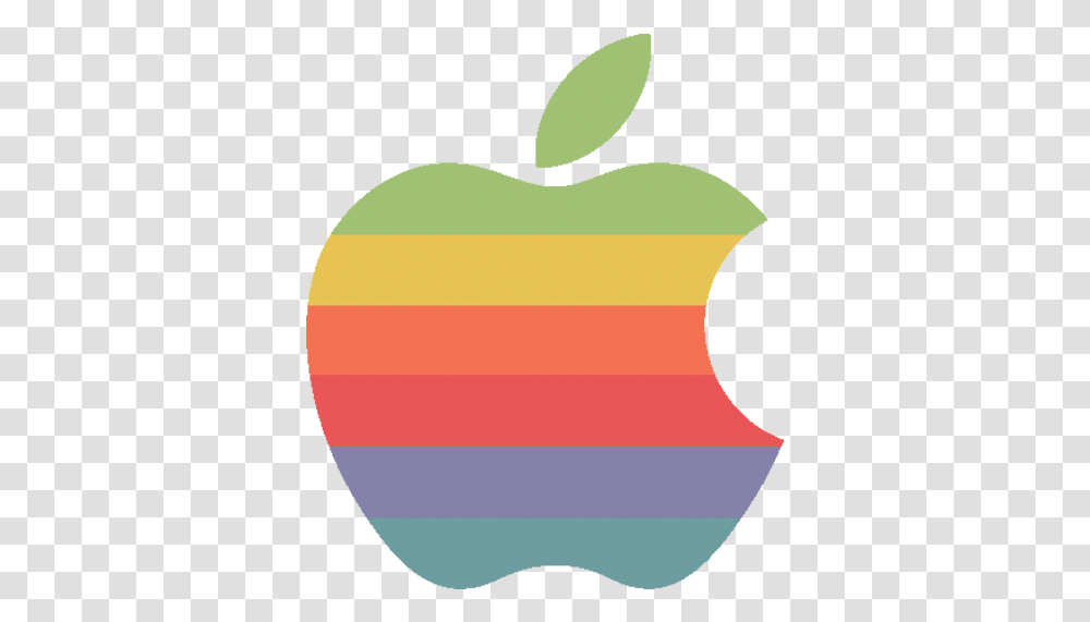 Rainbow Apple Logo Icon Rainbow Apple Logo, Tennis Ball, Sport, Sports, Symbol Transparent Png