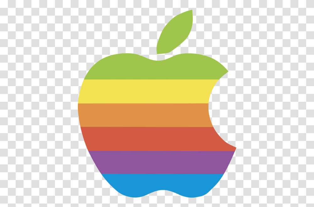 Rainbow Apple Logo Vector, Trademark, Tennis Ball, Sport Transparent Png