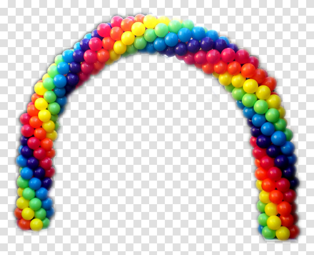 Rainbow Arch Rainbow Balloon Arch, Bracelet, Jewelry, Accessories, Accessory Transparent Png