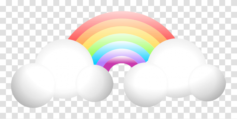 Rainbow Background, Balloon Transparent Png