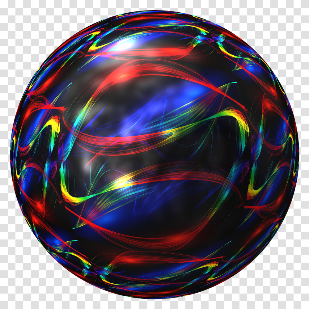 Rainbow Ball, Helmet, Apparel, Ornament Transparent Png