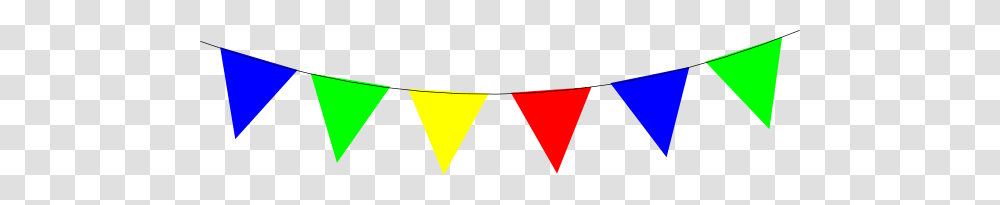 Rainbow Bunting Bright Clip Art, Triangle, Label, Lighting Transparent Png