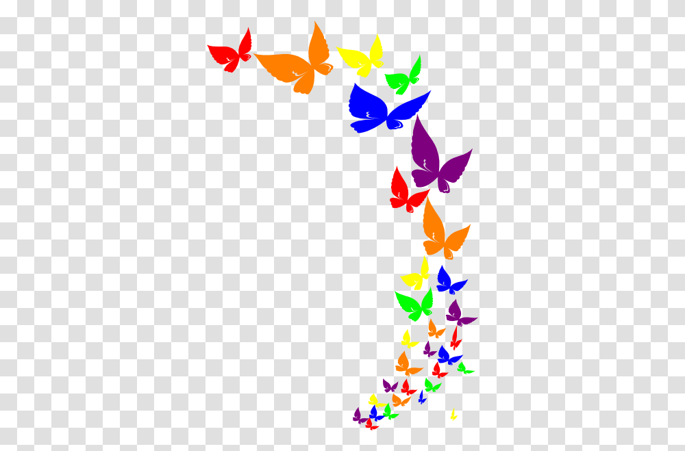 Rainbow Butterfly Rainbow Butterfly Clip Art Kids Stuff, Floral Design, Pattern Transparent Png