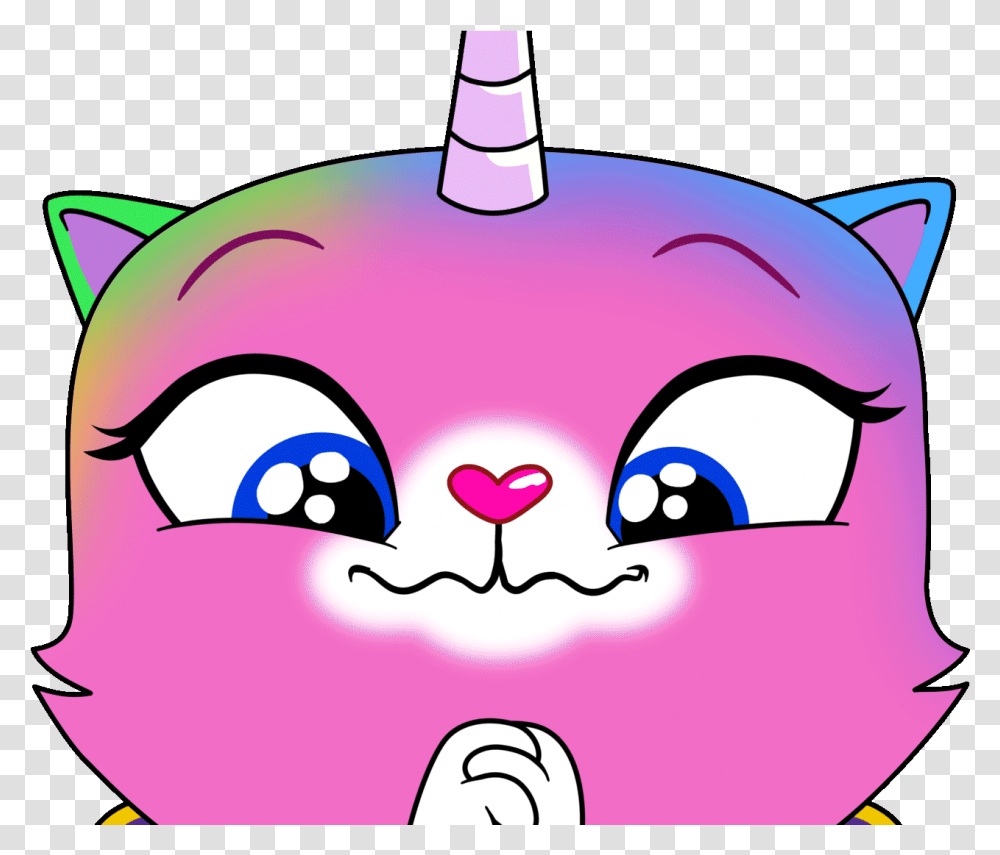 Rainbow Butterfly Unicorn Kitty Gif, Mouth, Lip Transparent Png