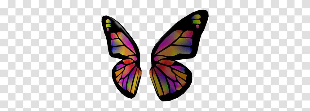 Rainbow Butterfly Wings Roblox Roblox Butterfly Wings, Pattern, Ornament, Graphics, Art Transparent Png