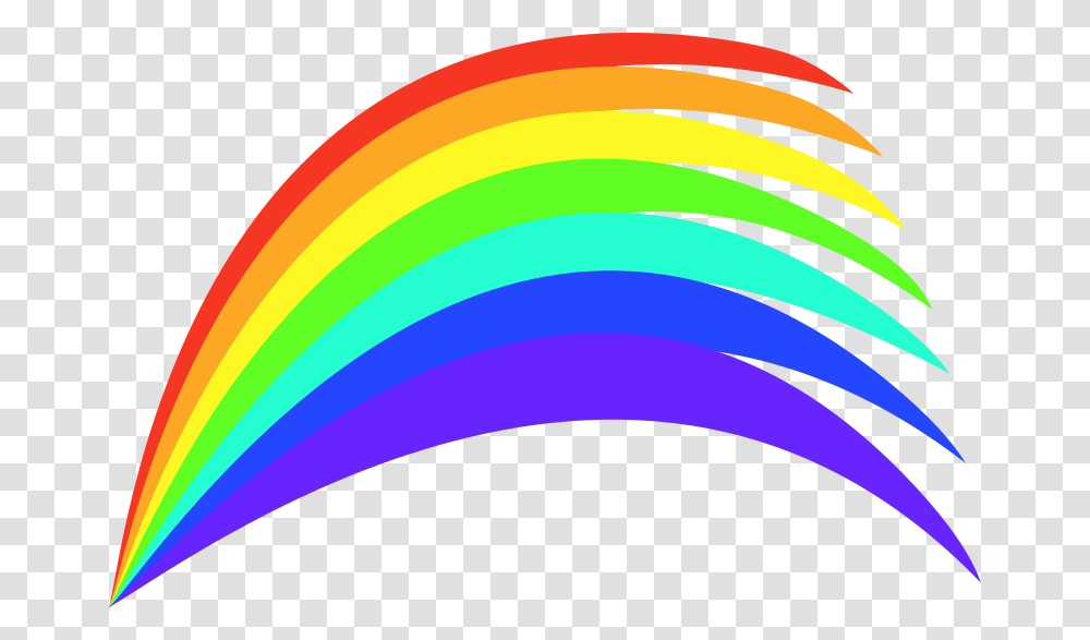 Rainbow By Mcol A Rainbow Rainbow Clip Art, Frisbee, Toy, Outdoors, Light Transparent Png