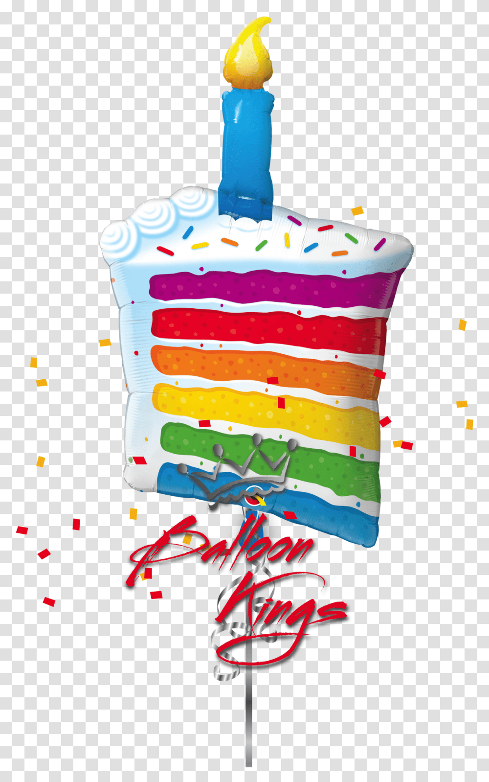 Rainbow Cake Rainbow Cake With Candle, Birthday Cake, Dessert, Food, Cream Transparent Png