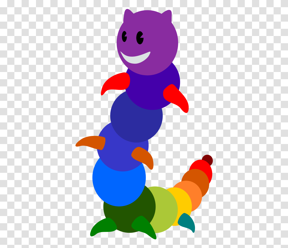 Rainbow Caterpillar Clip Arts For Rainbow Cartoon Caterpillar, Toy, Animal, Sea Life, Graphics Transparent Png