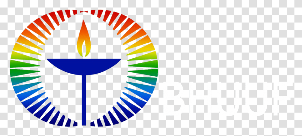 Rainbow Chalice Logo With Bhuuf Unitarian Universalist Chalice, Trademark, Badge Transparent Png