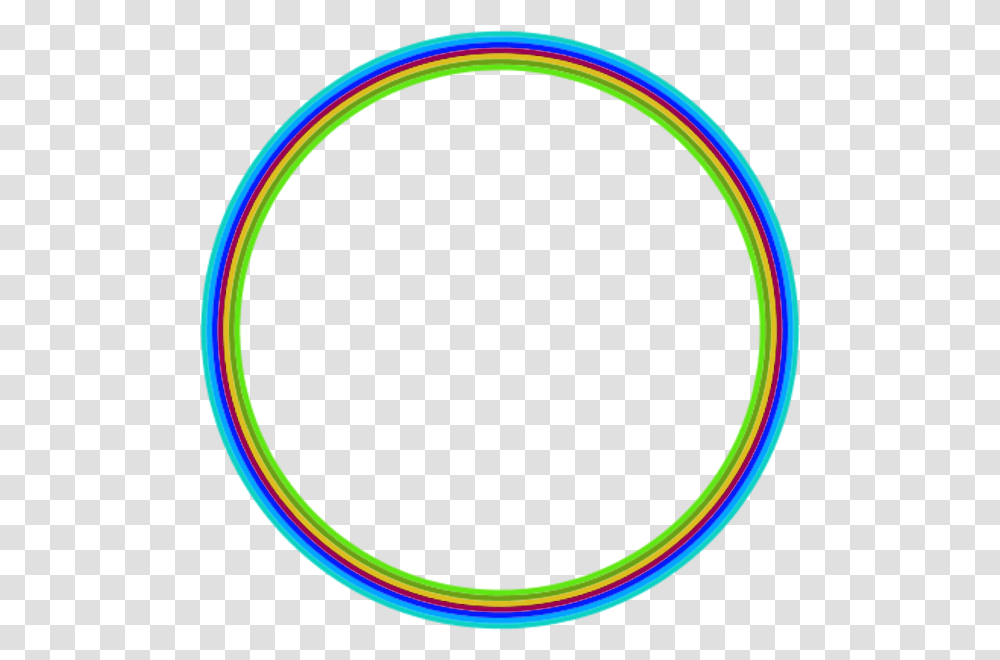 Rainbow Circle Clipart, Hoop, Moon, Outer Space, Night Transparent Png