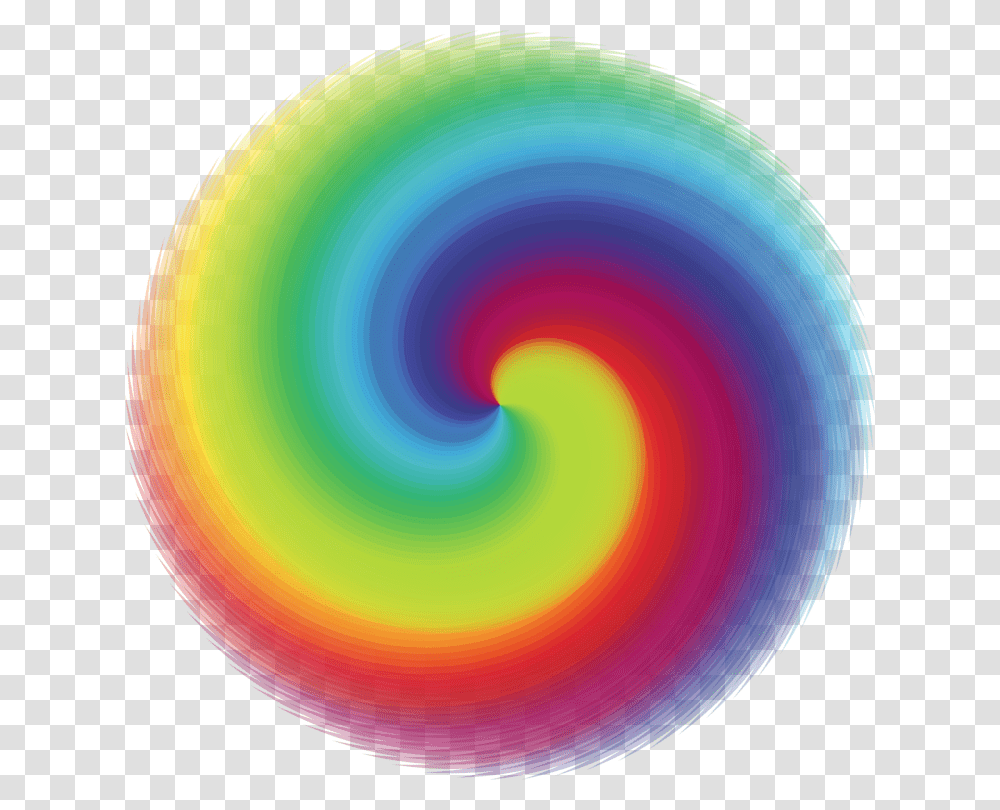 Rainbow Circle Color Computer Icons, Spiral, Balloon, Coil Transparent Png