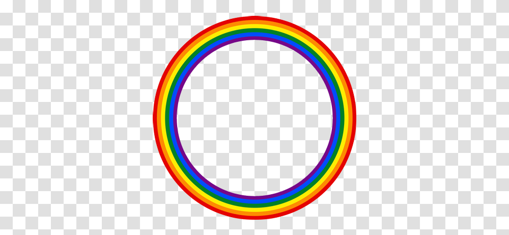 Rainbow Circle Support Campaign Twibbon Circle, Bubble, Light, Hoop, Hula Transparent Png