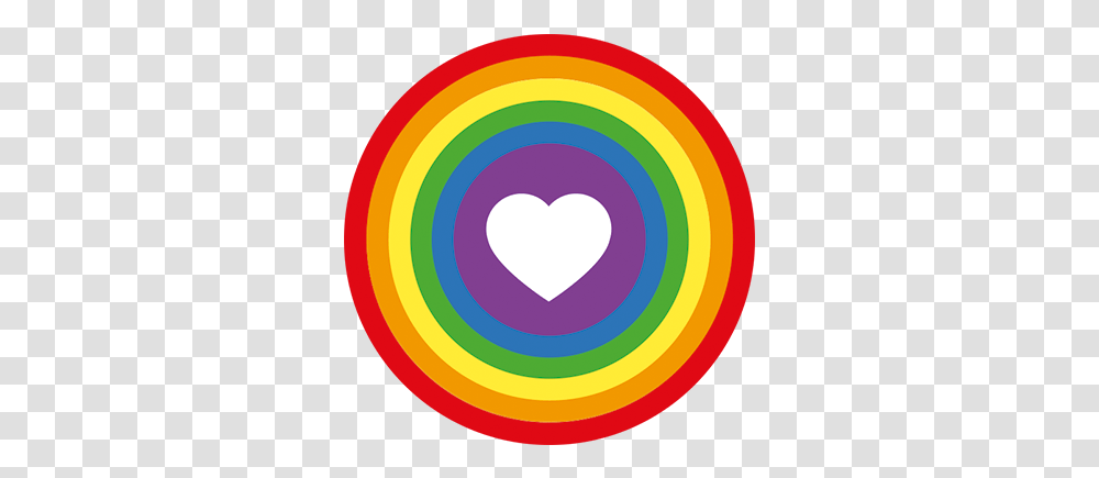 Rainbow Circle Wall Sticker Rainbow Symbol, Heart, Rug, Graphics, Face Transparent Png