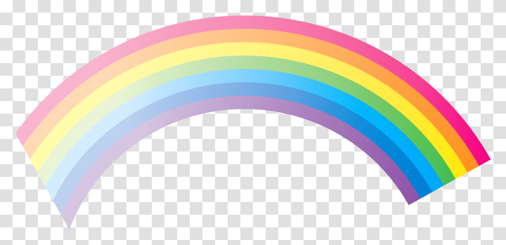 Rainbow Clipart Rainbow Clipart Gallery High Clipart Rainbow, Outdoors, Nature, Tape, Light Transparent Png