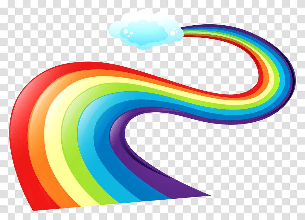 Rainbow Cliparts Rainbow With Every Color, Tape, Nature, Light Transparent Png