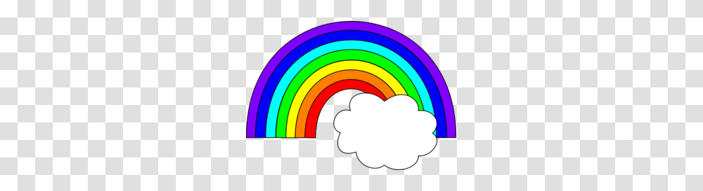 Rainbow Cloud Clipart Clip Art Images, Light, Nature, Logo Transparent Png