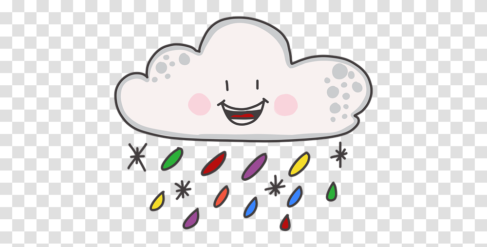 Rainbow Cloud Sunset Free Image On Pixabay Happy, Cushion, Label, Text, Pillow Transparent Png