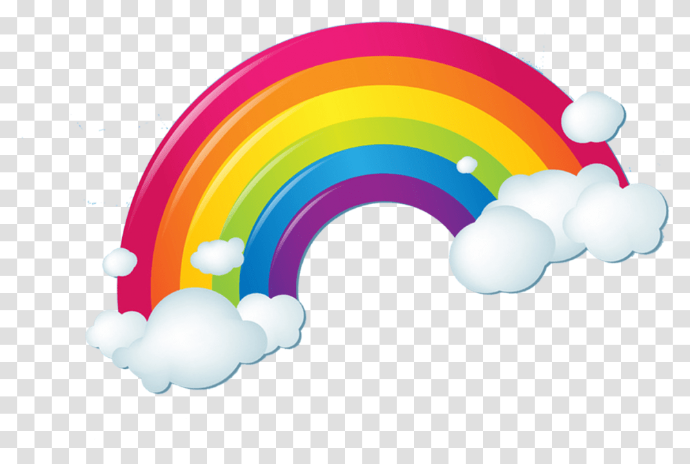 Rainbow Clouds Cloud Iridescence Free Image Rainbow With Clouds, Nature, Outdoors, Graphics, Art Transparent Png