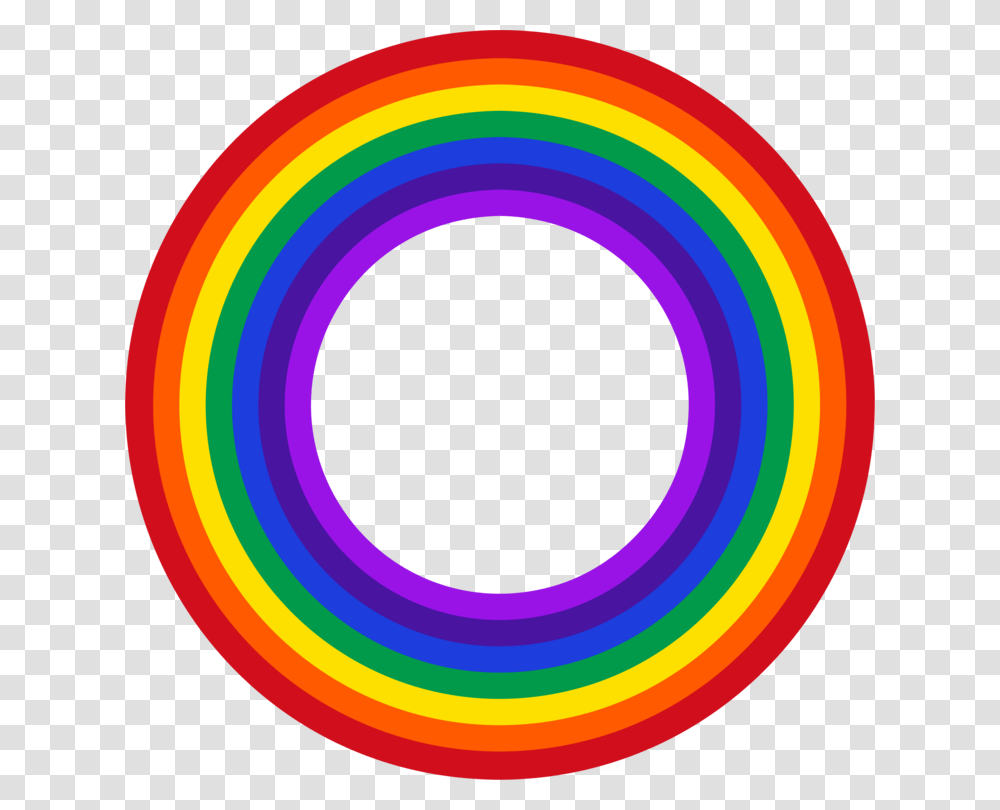 Rainbow Color Circle Red Violet, Pattern, Light Transparent Png