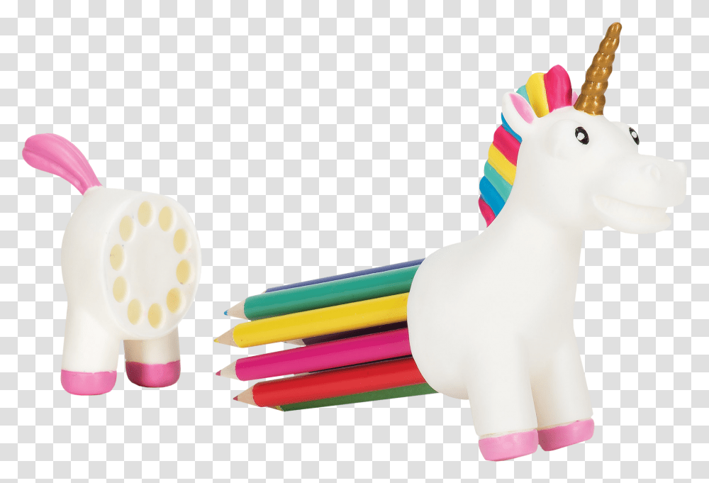 Rainbow Colored Pencils Download Unicorn Pencil, Toy, Light Transparent Png