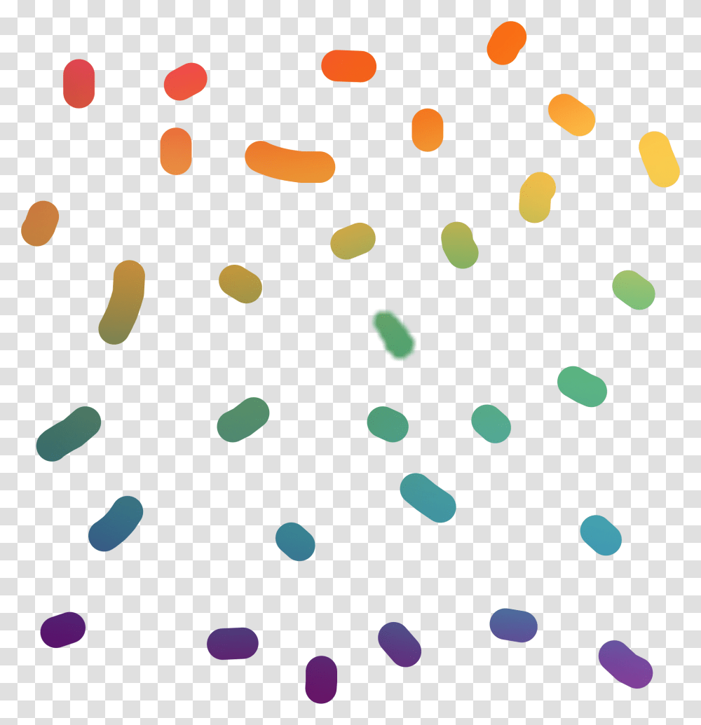 Rainbow Confetti Party Cool Like Edit Sticker Art Inter, Paper, Outdoors Transparent Png