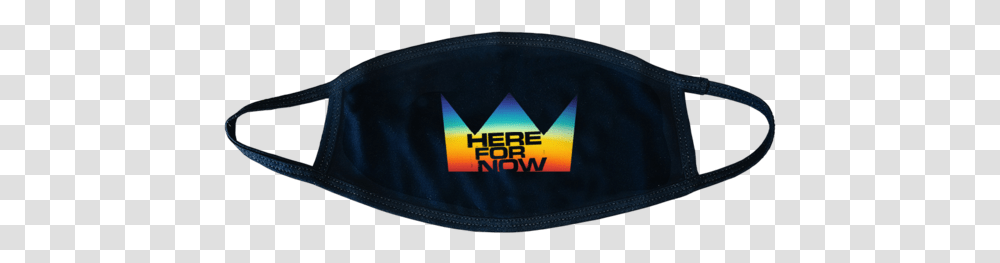Rainbow Crown Face Cover Digital Neoprene, Label, Text, Sticker, Word Transparent Png