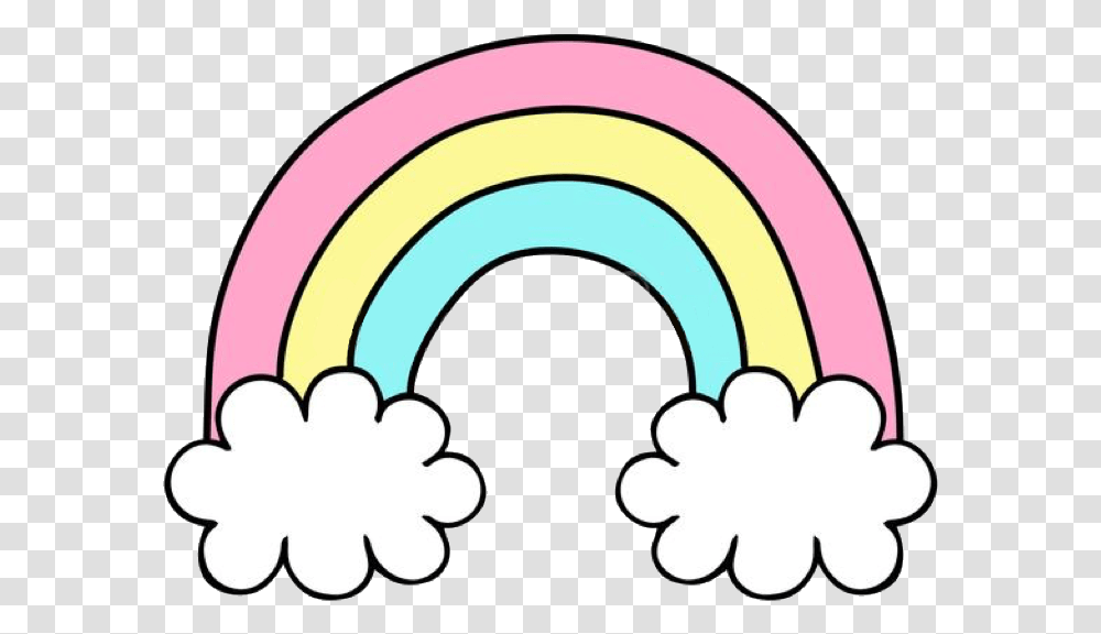 Rainbow Cute Cloud Rainbows Clipart 967720 Images Cute Rainbow Clipart Background, Graphics, Symbol, Logo, Trademark Transparent Png