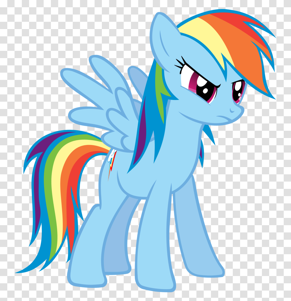 Rainbow Dash Angry, Graphics, Art, Bird, Animal Transparent Png