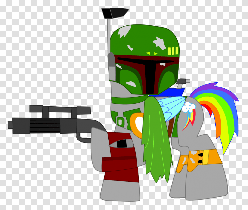 Rainbow Dash As Boba Fett In Star Wars By Ejlightning007arts Pixel Art Star Wars, Helmet, Crash Helmet Transparent Png