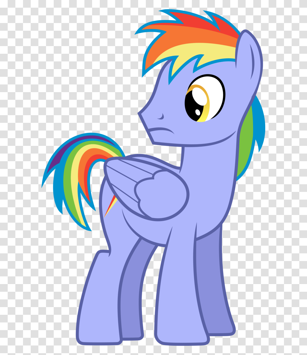 Rainbow Dash Clipart Mlp Rainbow Dash Father, Bird, Animal, Wolf Transparent Png