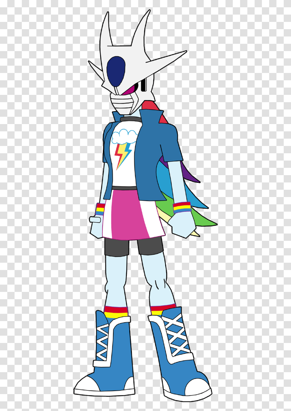 Rainbow Dash Clothing White Footwear Fictional Character Steven Universe X Dbz, Person, Drawing, People Transparent Png