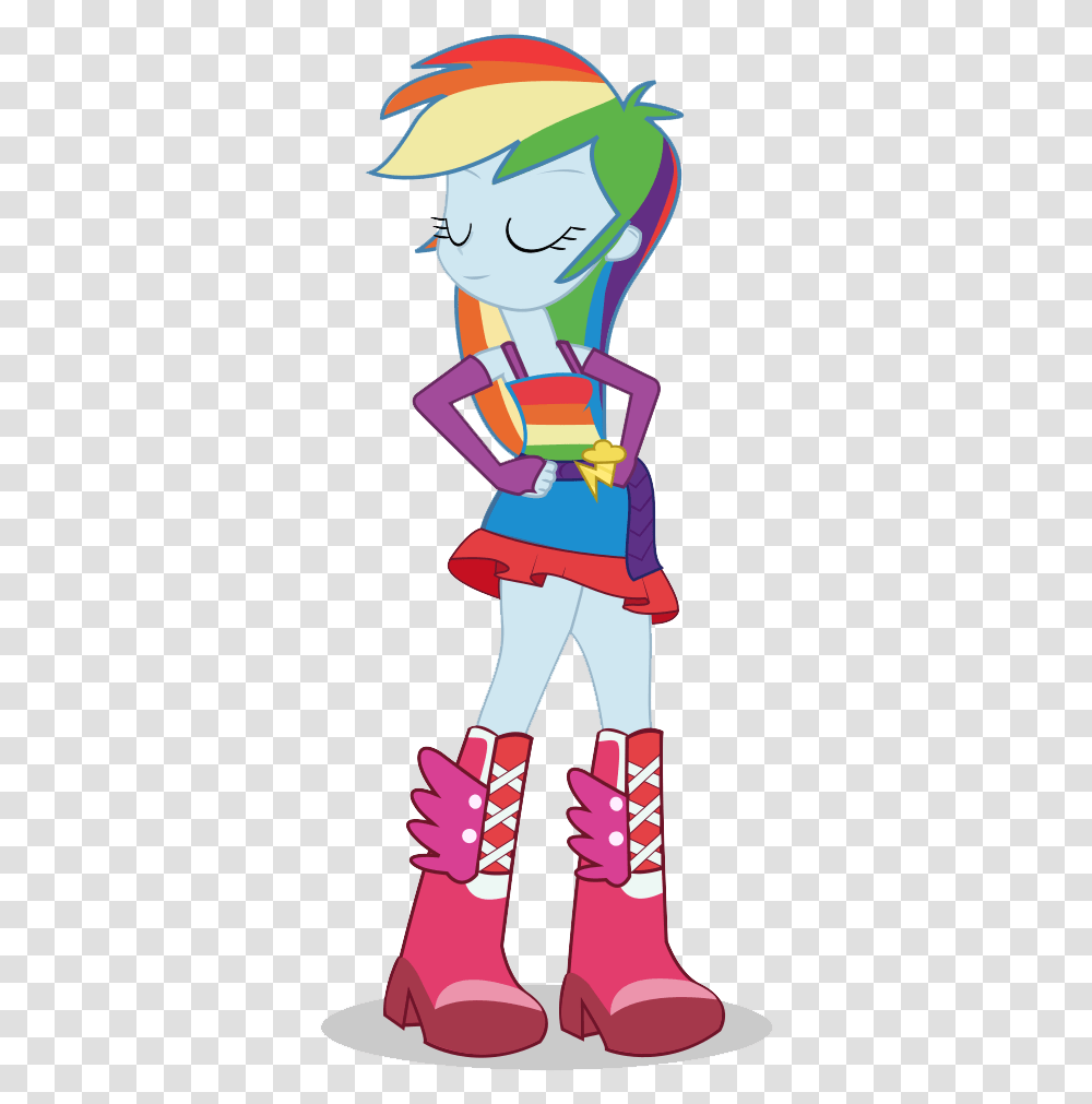 Rainbow Dash Equestria Girls Rainbow Dash, Apparel, Costume, Shoe Transparent Png