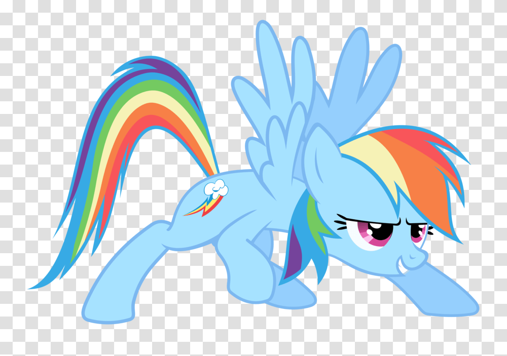 Rainbow Dash Free Download, Pattern, Ornament Transparent Png