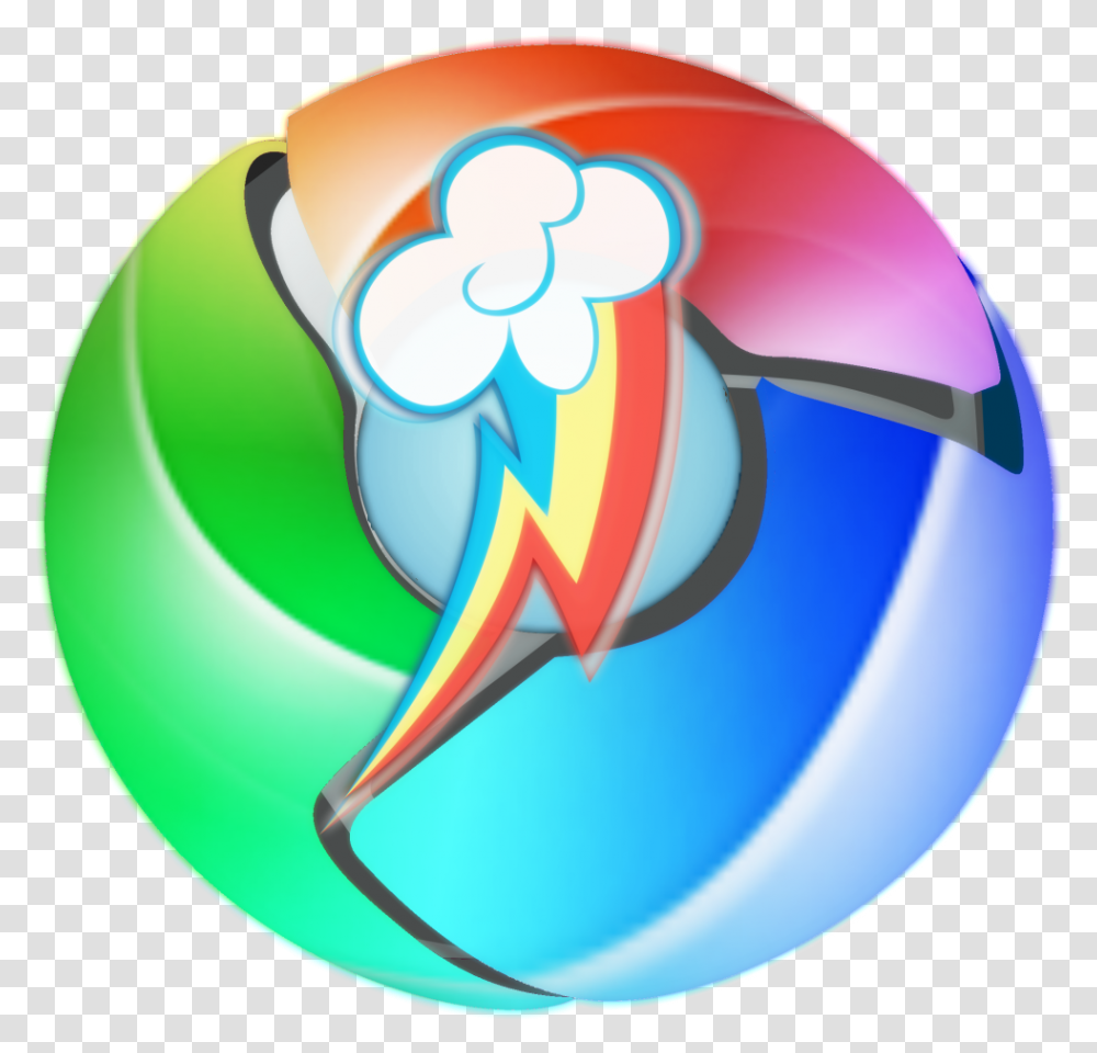 Rainbow Dash Google Chrome Icon Visual Fan Art Mlp Forums Rainbow Dash Google Chrome, Sphere, Graphics, Outer Space, Astronomy Transparent Png