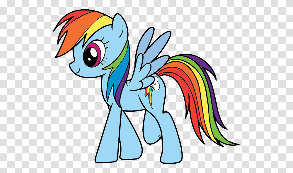 Rainbow Dash My Little Pony Clip Art, Dragon, Light, Animal Transparent Png