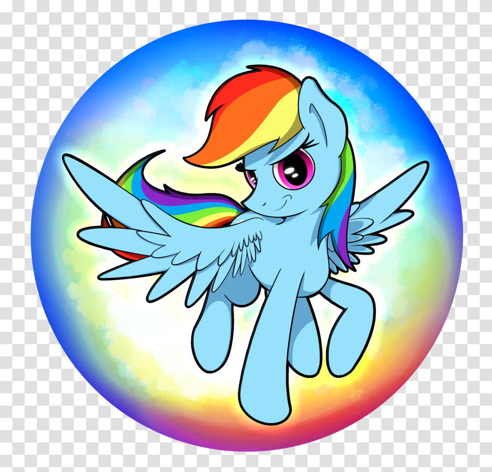 Rainbow Dash Orb, Bird, Animal Transparent Png